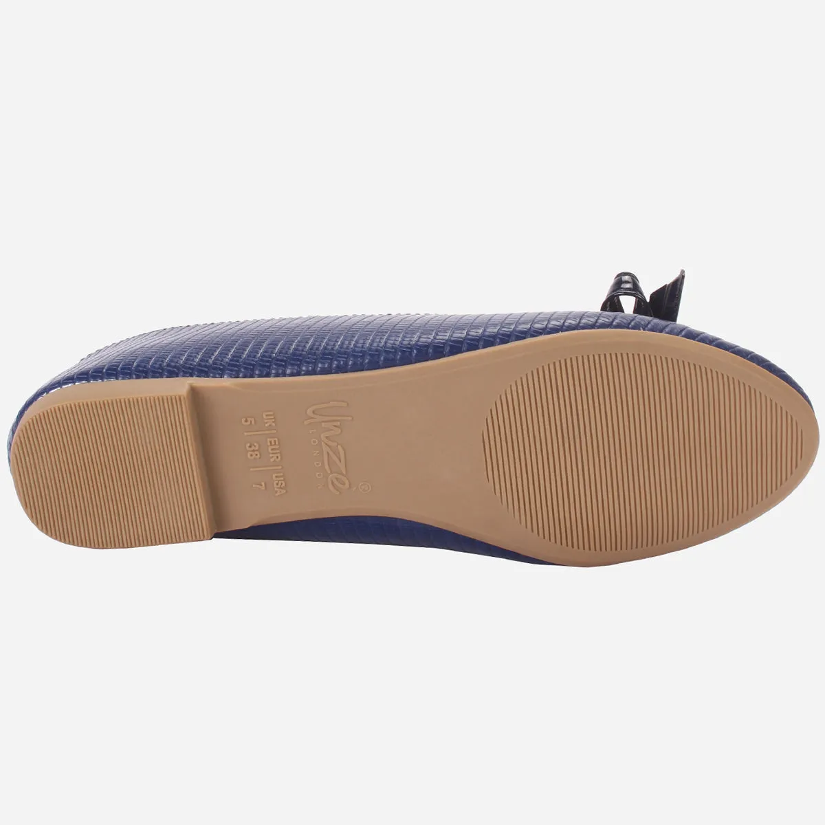 Womens "ANNA" Flat Slip On Ballet Pumps