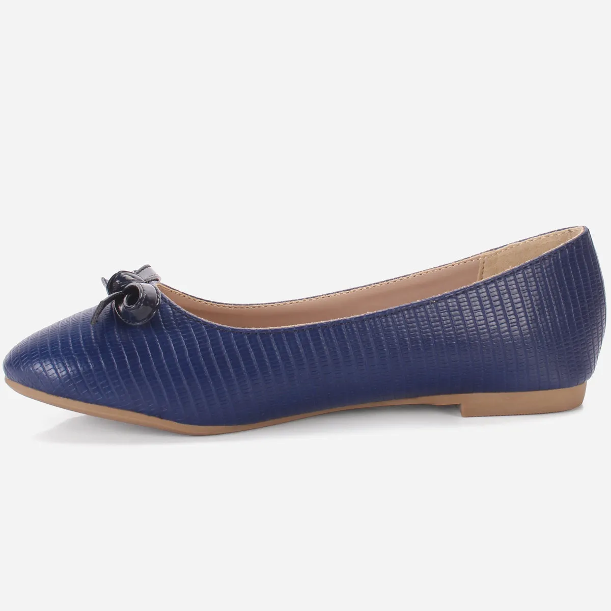 Womens "ANNA" Flat Slip On Ballet Pumps
