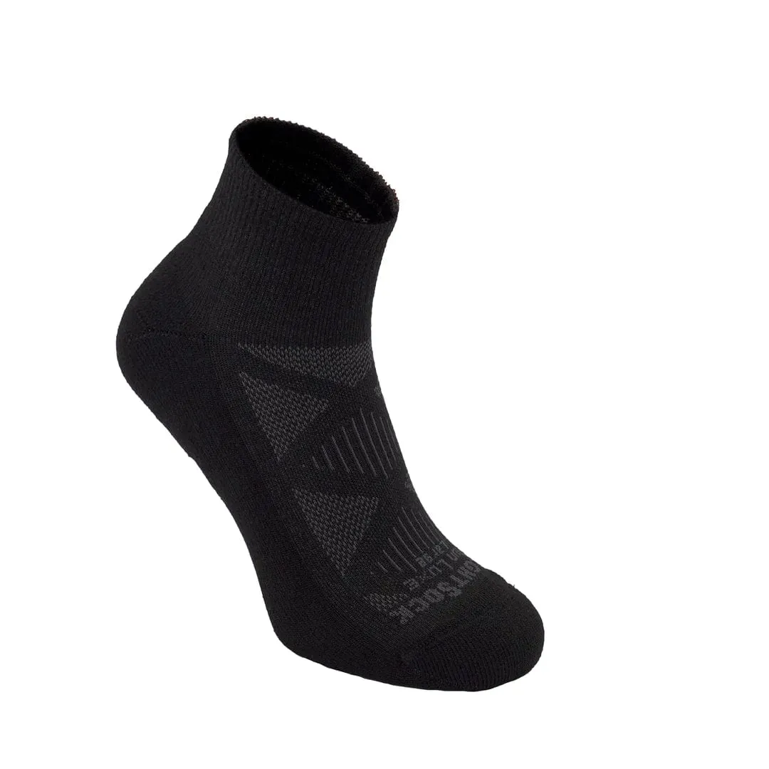 Wrightsock Run Luxe Single Layer Quarter Socks