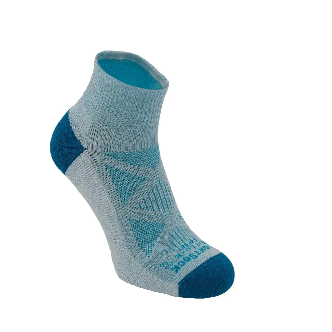 Wrightsock Run Luxe Single Layer Quarter Socks